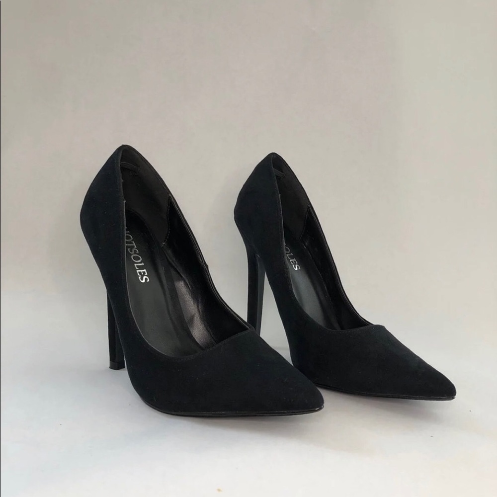 Black heels